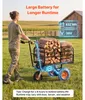 Carrello da giardino elettrico SucceBuy, carrello da Anteprima dell’immagine prodotto 4