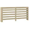 vidaXL Obloženie radiátora Sonoma dub 175x20x82 cm materiál Náhľad obrázku produktu 1