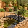 Gartenbrücke Celia Industrial Style Metall 122x60x56 cm für Produktbild-Vorschau 2