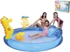 SUN CLUB Kinderwasserpark mit Rutsche und Springbrunnen – Produktbild-Vorschau 9