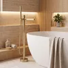 Rubinetto Per Vasca Freestanding REA Js-F7037Bg Brush Gold Anteprima dell’immagine prodotto 3