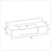 Skye Decor, Zakkum - Anthracite, stoliki do makijażu, Podgląd zdjęcia produktu 4