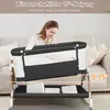 Lit bébé réglable à 6 niveaux Lit d'appoint Poussette avec Voir les images du produit 3