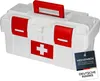 Erste Hilfe Kasten zur Medikamenten Aufbewahrung von HMF, Medizinbox leer für Sportverein, Betrieb oder Zuhause, 37 x 20 x 18,5 cm Produktbild-Vorschau