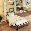 Sklopná postel Flieks 90 x 200 cm, jednolůžko pro mládež s Náhled obrázku produktu 3