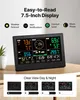 SucceBuy 7-in-1-Wetterstation Funk mit 7,5-Zoll-Display, Produktbild-Vorschau 4