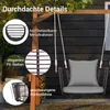 Sedia sospesa COSTWAY fino a 180 kg, sedia a dondolo Anteprima dell’immagine prodotto 7