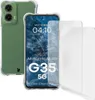 Bizon Case Clear Pack Hülle + 2x Displayschutzfolie Produktbild-Vorschau 1