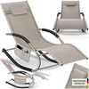 Zahradní lehátko tectake® Taya, ergonomické, s houpací Náhled obrázku produktu 11