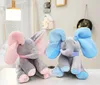 Elefante Interattivo Akuku Peluche Elefantino Morbido Blu Anteprima dell’immagine prodotto 3