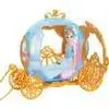 A toy Cinderella carriage with a white horse inside, on a white background. Anteprima dell’immagine prodotto
