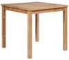 vidaXL Zahradní stůl 80x80x77 cm Teakový masiv Náhled obrázku produktu 5