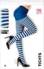 Blau-weiß gestreifte Strumpfhose – 70 DEN XL Produktbild-Vorschau 4