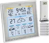 A weather station with its outdoor sensor and batteries, displayed on a white background. Anteprima dell’immagine prodotto