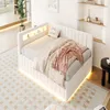 Letto imbottito 140x200 cm con spazio contenitore a Anteprima dell’immagine prodotto 8