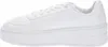 A side view of a white platform sneaker. Produktbild-Vorschau