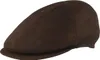 Balke Duck-Cap 6-teilige Flatcap aus echtem Leder in braun Produktbild-Vorschau