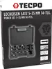 TECPO Locheisen Satz 14-teilig, Loch Stanzen 5-35mm Produktbild-Vorschau 4