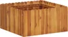 vidaXL Zvýšený zahradní záhon 50 x 50 x 25 cm z masivního Náhled obrázku produktu 5