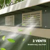 Záhradný domček Outsunny - s posuvnými dverami - oceľový - Náhľad obrázku produktu 8