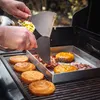 Piastra grill in acciaio inox | plancha | vassoio 30x25cm - Anteprima dell’immagine prodotto 9