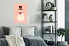 MuchoWow® Poster Schneemann - Weihnachten - Winter - Rosa Produktbild-Vorschau 4
