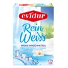 A product box for laundry detergent, featuring a clean and bright design with images of laundry and a flower. Podgląd zdjęcia produktu