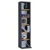 Holz CD DVD Aufbewahrung Regal Elementa Anteprima dell’immagine prodotto 1