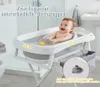 babywann mit Rahmen 80 cm - faltbare Babywanne mit Ständer Produktbild-Vorschau 2