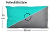 JACK 2-farbiges Wende Outdoor Lounge Kissen 30x50cm Produktbild-Vorschau 5
