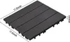 VEVOR Terrassenfliesen, 36er-Set, Balkonfliesen 30 x 30 cm, Produktbild-Vorschau 8