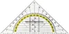 Geo-Dreieck / Geometriedreieck / 16cm / mit Griff Produktbild-Vorschau 7