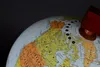 Globe politique et physique, 32 cm. Éclairé. Cadre en bois. Voir les images du produit 7