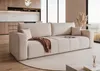 Schlafsofa Couch Orto Manila 02 Beige Samtvelours Produktbild-Vorschau 6