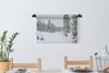 MuchoWow® Wandteppich Wandbehang Die Bäume, die in einem Produktbild-Vorschau 3