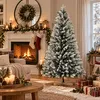 YARDIN, sapin de Noël artificiel enneigé, 1,5 m, sapin Voir les images du produit 9
