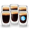 BigDean 6 Stück doppelwandige Espressotassen 80 ml in Produktbild-Vorschau 1