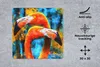 MuchoWow® Mauspad Mousepad Ölgemälde - Vogel - Flamingo Produktbild-Vorschau 2