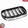 Maska chladiče BMW 5 F10 dual černá/chrom Náhled obrázku produktu 12