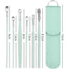 Ohrreiniger 6 in 1 Ohrenreiniger Set aus Edelstahl mit Produktbild-Vorschau 9