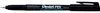 Pentel NMF50-AO, Czarny, Końcówka cienka, Czarny, Drobny, Podgląd zdjęcia produktu 4