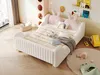 Lit rembourré 140 x 200 cm en velours Teddy, lit double Voir les images du produit 11