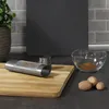 com-four® Muskatnussreibe aus Edelstahl - Küchenreibe mit Produktbild-Vorschau 2