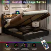 INONEFT Boxspringbett 180×200 mit USB Produktbild-Vorschau 3