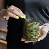 Einmachgläser mit schwarzem Deckel 6 Stück 500 ml Produktbild-Vorschau 2