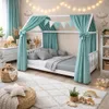 Baby-Delux Hausbett Himmel Musselin Betthimmel 2-er Set für Produktbild-Vorschau 2