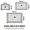 Porta da calcio DUNLOP 180x120x60 cm Anteprima dell’immagine prodotto 3