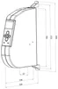 WIR eWickler eW930-F-M Avvolgitore da parete standard con Anteprima dell’immagine prodotto 2