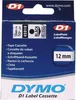 Páska DYMO D1 45010 12mmx7,0m černá->transp. Náhled obrázku produktu 18