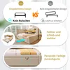 Divano letto Merax imbottito 90x200 con letto estraibile Anteprima dell’immagine prodotto 6